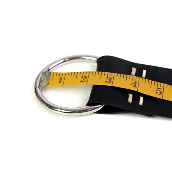 DARK BROWN GENUINE LEATHER 2 3/4"Wd CORSET CASUAL DRESS WOMEN'S BELT Sz M (57M - Picture 8 of 11